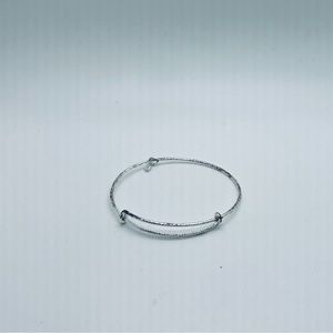 NWOT Alex and Ani Expandable Wire Bracelet, Rafaelian Silver